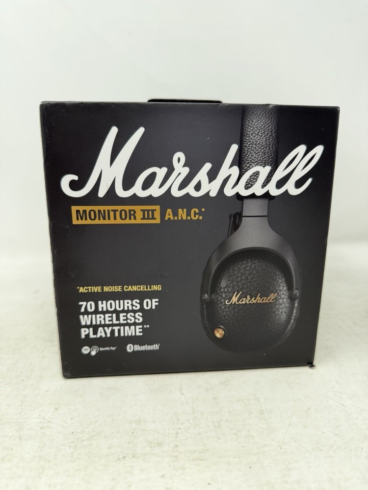 Marshall Monitor III Noise Canceling Over-Ear Bluetooth Headphones