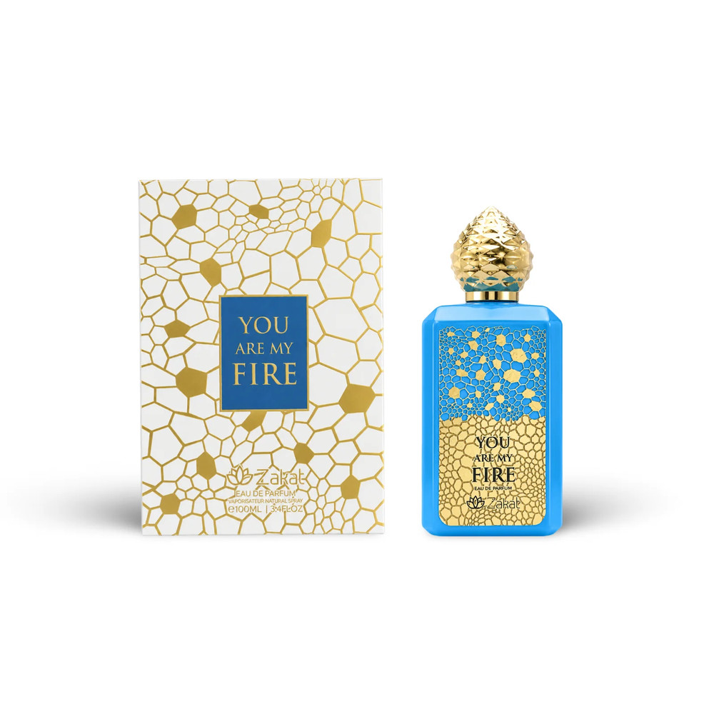 You are my Fire by Zakat Perfumes Unisex EDP  Spray 100 ML/3.4 OZ UAE 🔥