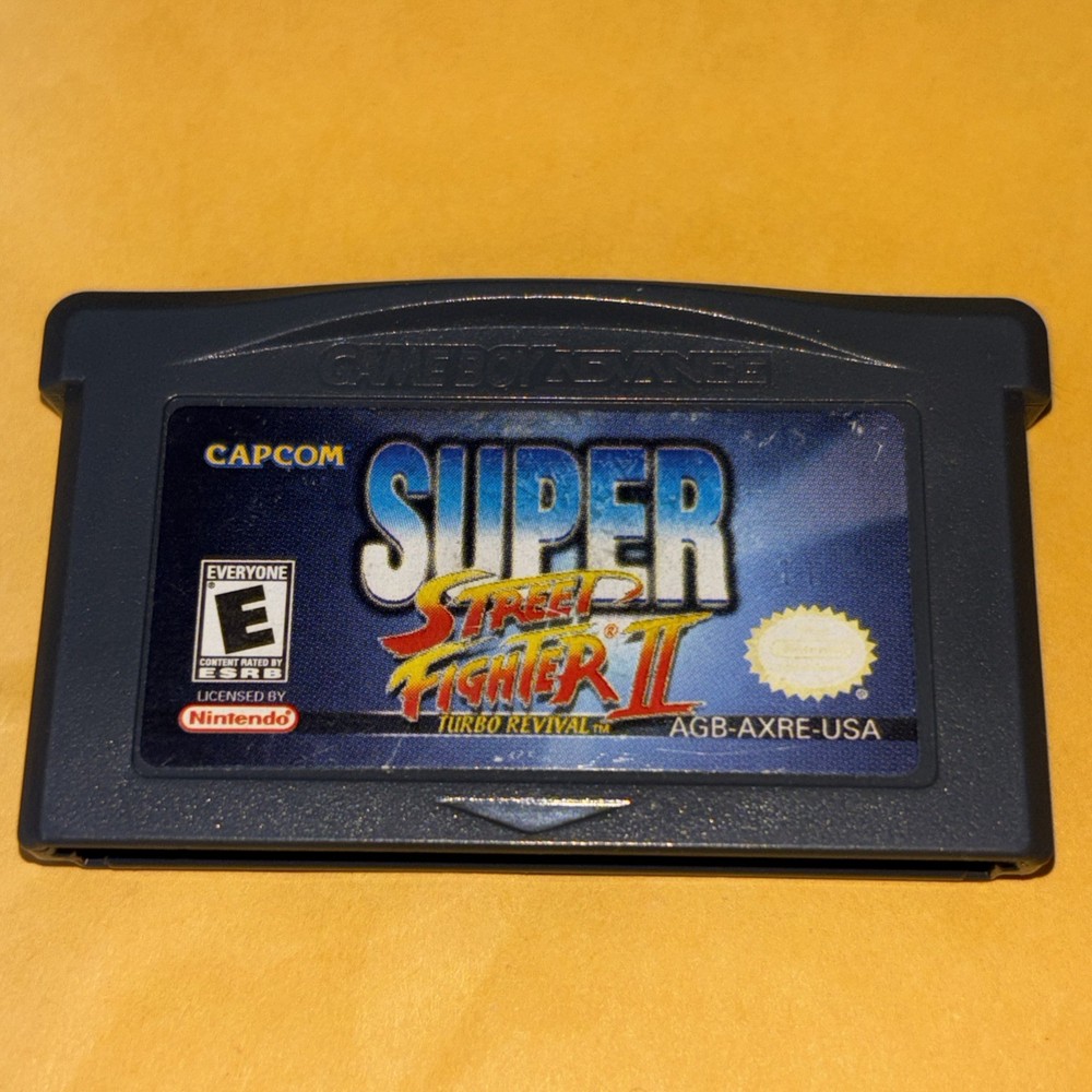 *Authentic* Super Street Fighter II: Turbo Revival_Nintendo GBA, 2001
