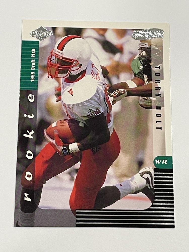 1999 Collector's Edge Supreme Football #150 - Torry Holt RC - NC State Wolfpack