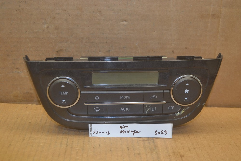 2020 Mitsubishi Mirage AC Temperature Climate 7820B301XA Control 220-13 Bx 59-image