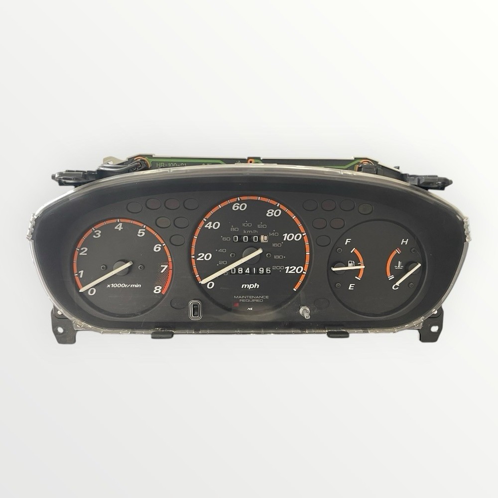 1997-2000 Honda CR-V Instrument Cluster Speedometer Tach OEM 5-Speed Manual 84k