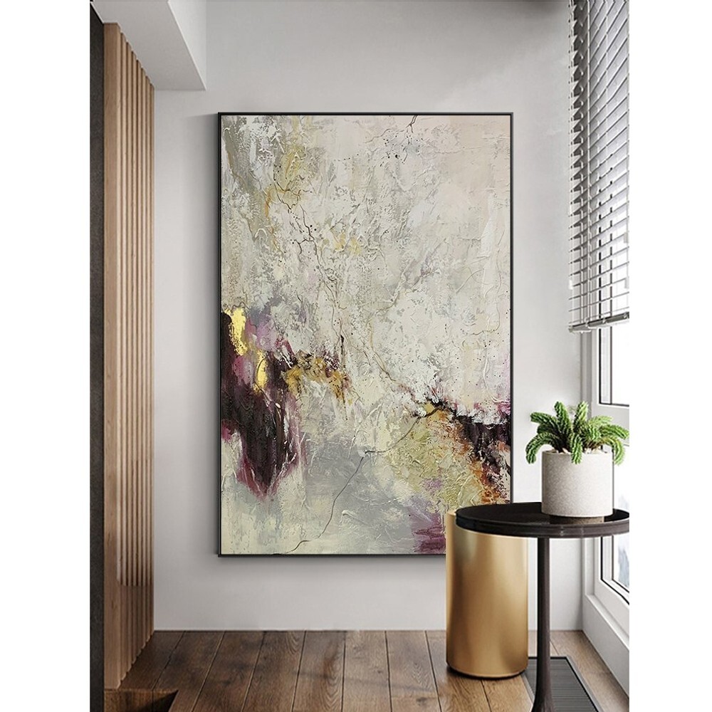 American Abstraction Oil Painting Abstract Handmade Canvas Decorative Mural