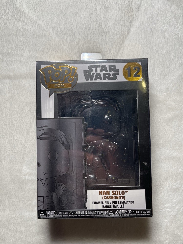 Funko Pop Pin: Disney Star Wars - Han Solo (carbonite) #12