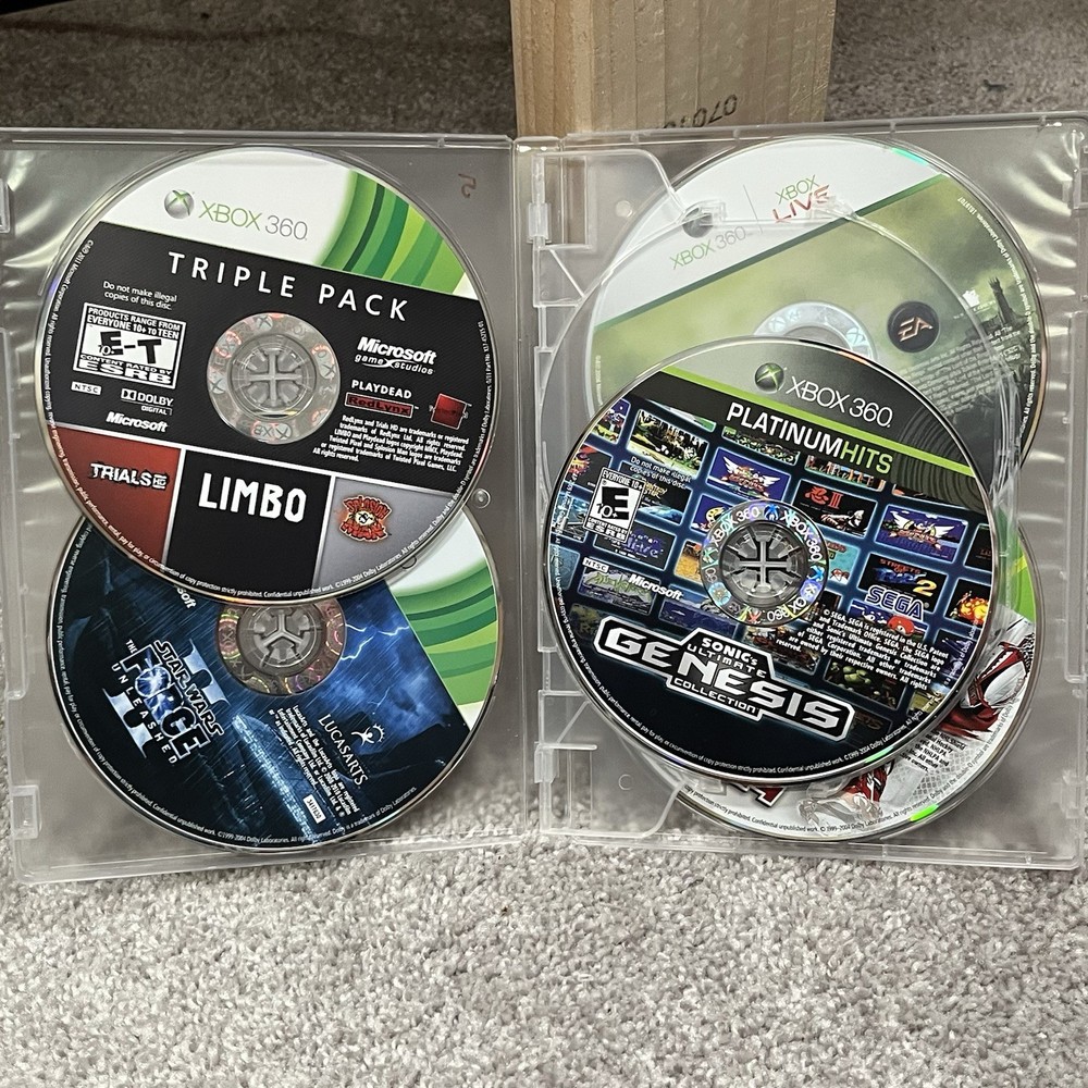 Xbox 360 Games Lot Of 5 Tested And Working Good Condition