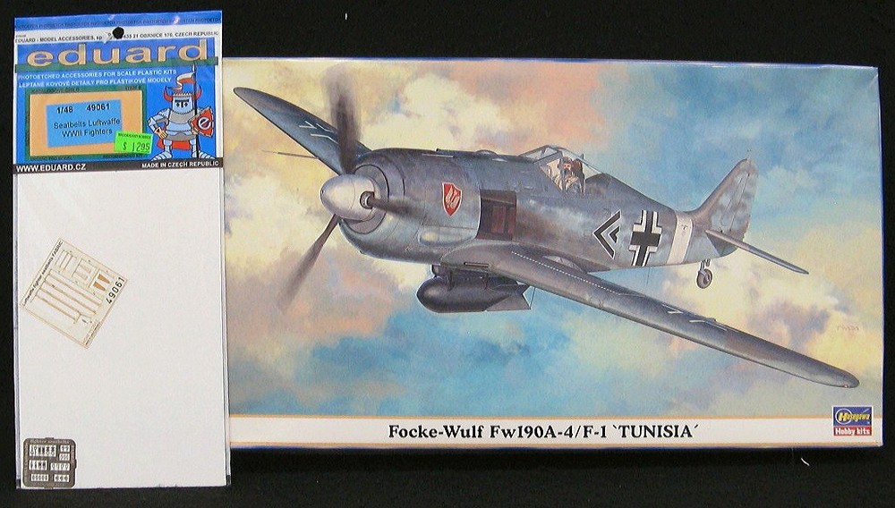 1/48 Hasegawa Models FOCKE WULF Fw-190A-4/F-1 