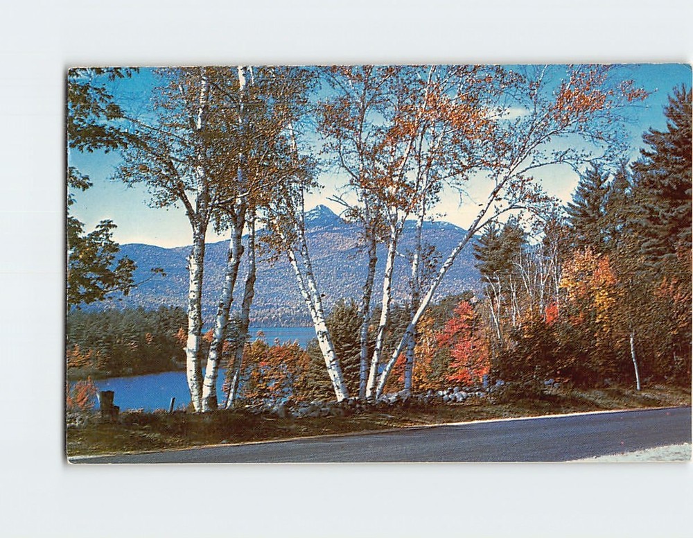 Postcard Mt. Chocorua & Lake White Mountains New Hampshire USA