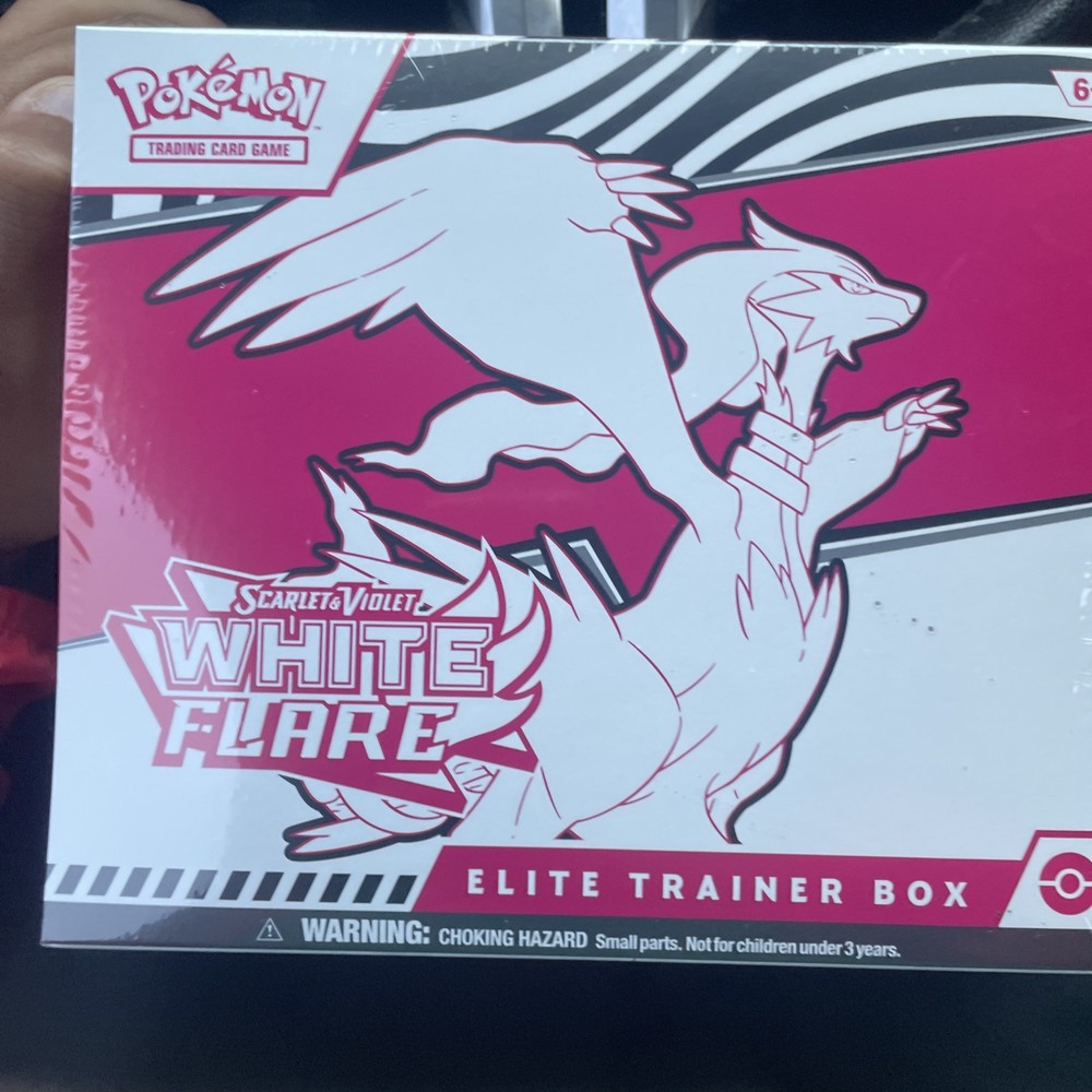 Pokemon TCG Scarlet & Violet White Flare ETB Elite Trainer Box Sealed