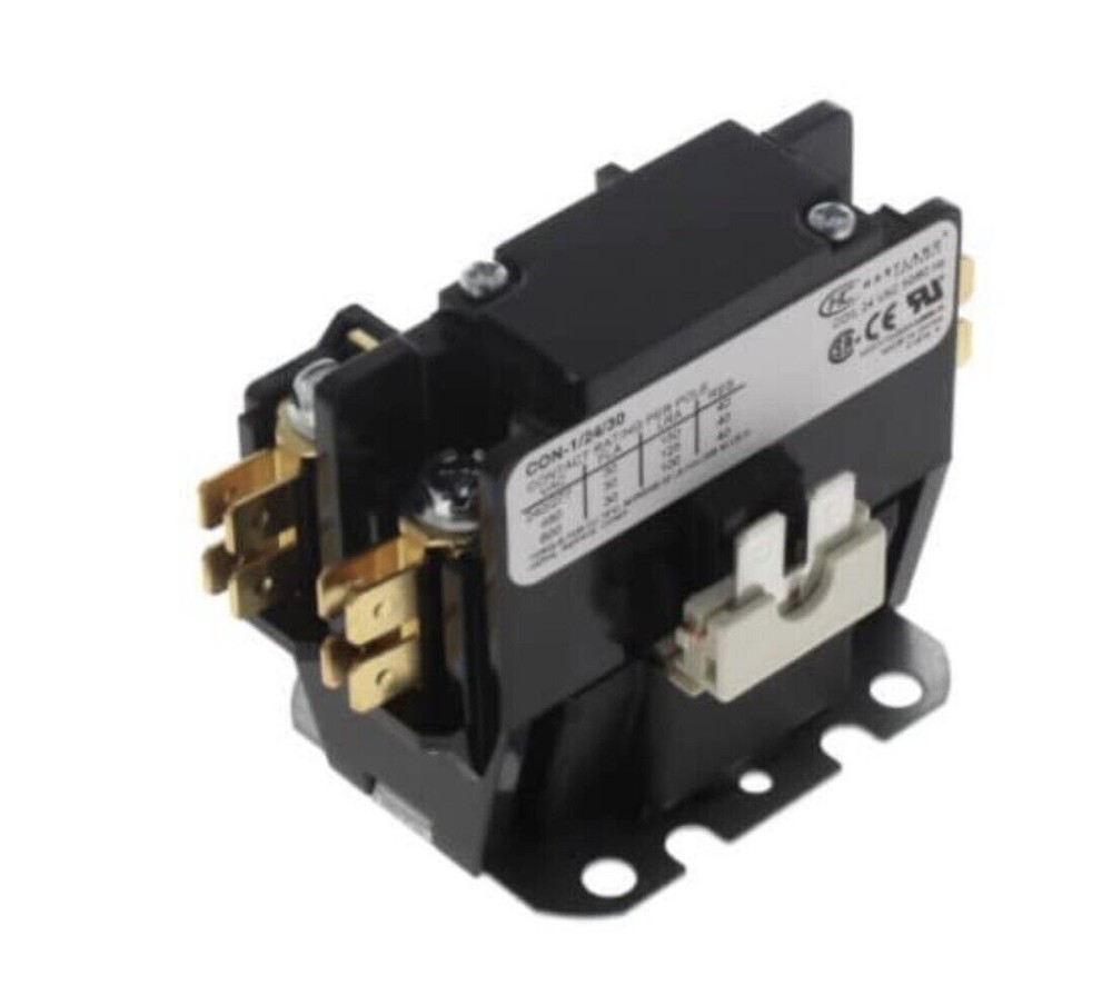 Single Pole / 1 Pole 30 Amp 24V Coil Condenser Contactor 42-42139-05  AC