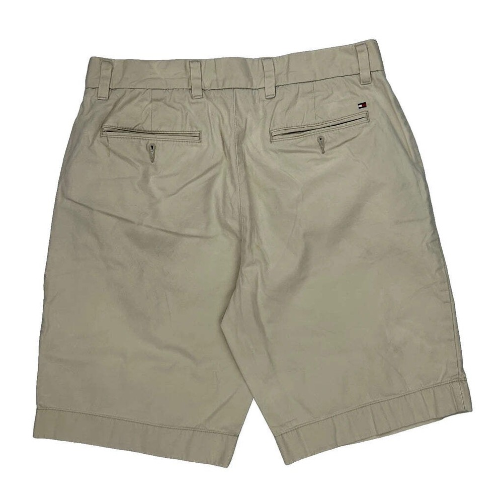 Tommy Hilfiger Chino Shorts - 29W 9L Beige Cotton