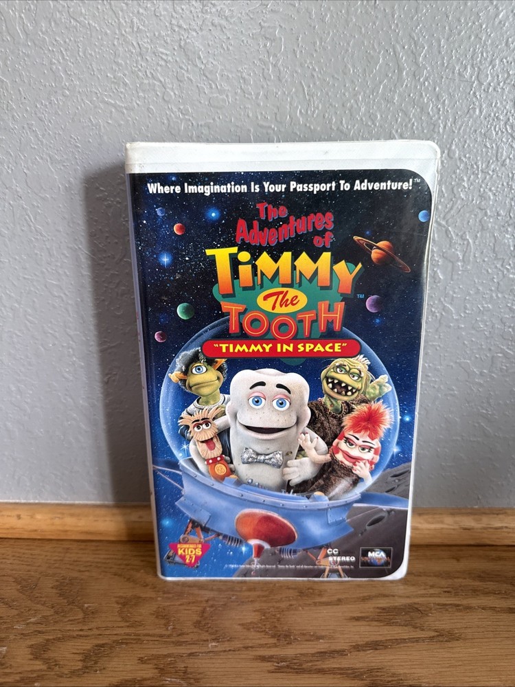 Adventures of Timmy the Tooth, The - Timmy in Space (VHS, 1995, Clamshell)