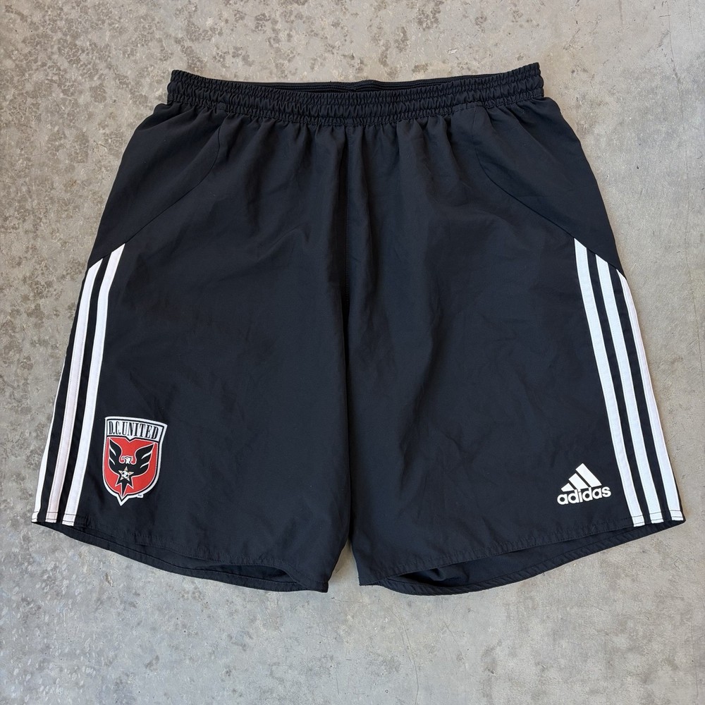 Adidas DC United MLS Training Shorts On Field Pre Match Formotion Soccer Large