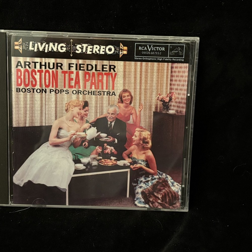 BOSTON TEA PARTY - ARTHUR FIEDLER, Boston Pops - RCA Living Stereo CD 1997