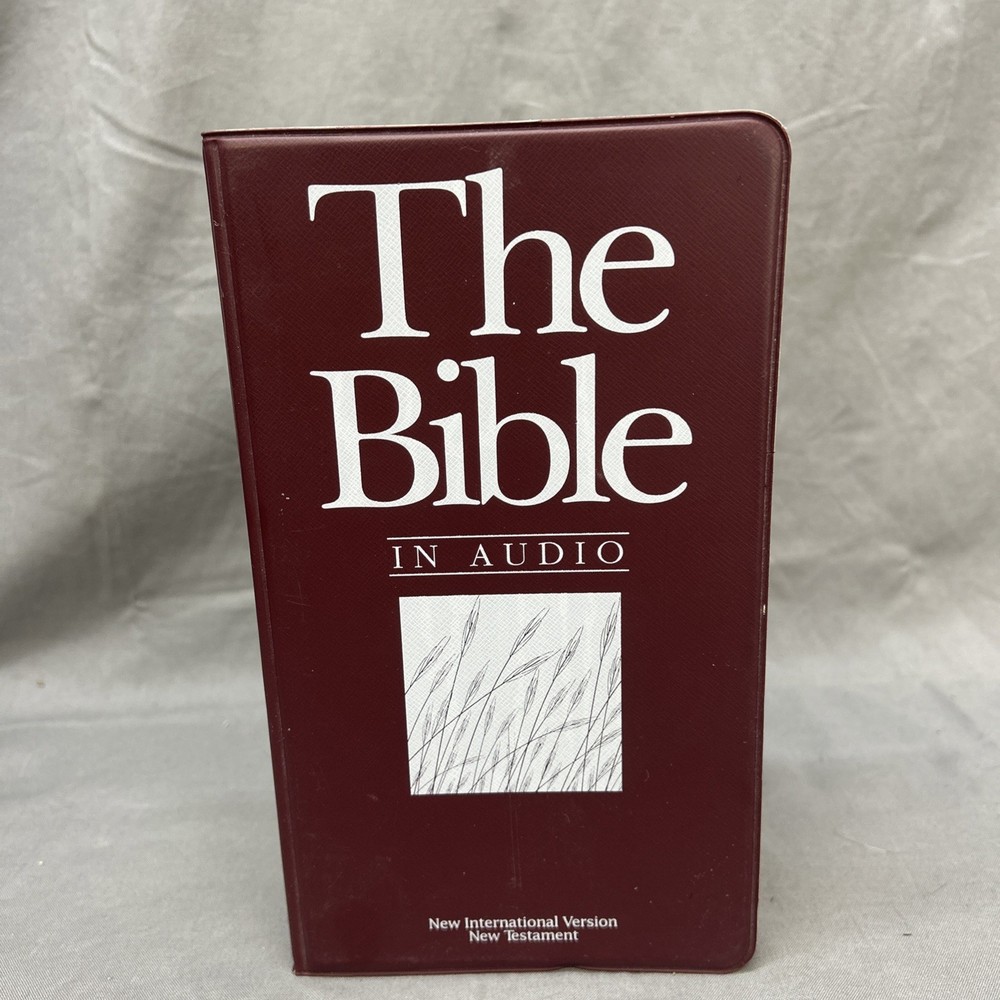 The BIBLE IN AUDIO (Cassette) NEW TESTAMENT NRSV 1990 Hosanna 12 Tapes