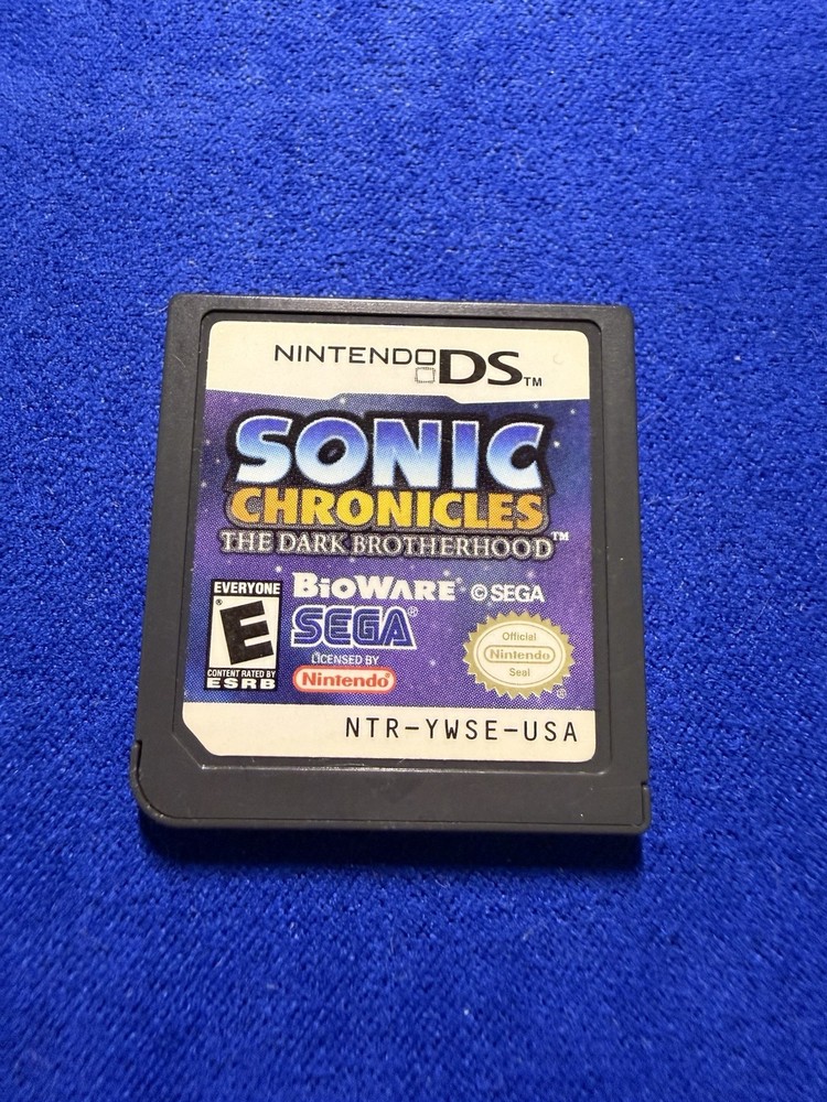 Sonic Chronicles: The Dark Brotherhood (Nintendo DS, 2008)