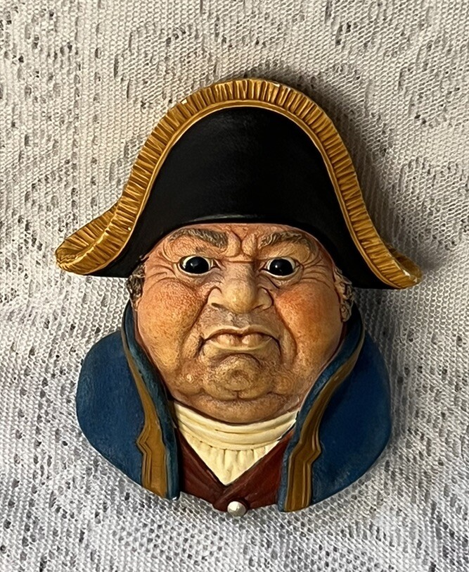 Vintage 1969 Bossons Mr Bumble Chalkware Head England Collectible