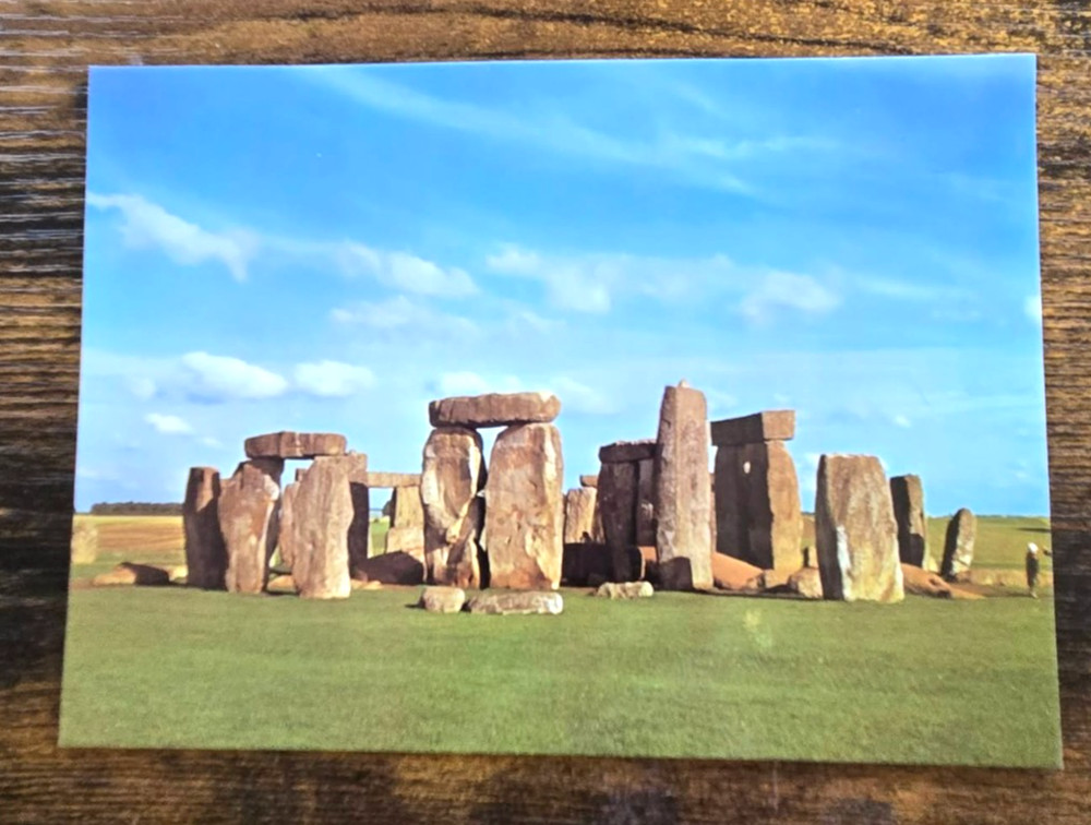 Stonehenge Wiltshire View From The East Vintage Postcard England