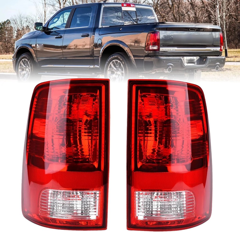 Tail Light Halogen Type Compatible With 2009-2018 Dodge Ram 1500 2500 3500 NON-L