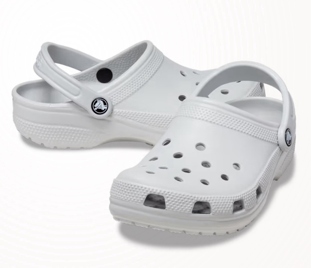 🐊 Original Crocs Classic - Color Gray Size 7 Mens - 9 Womens  Fast Shipping...