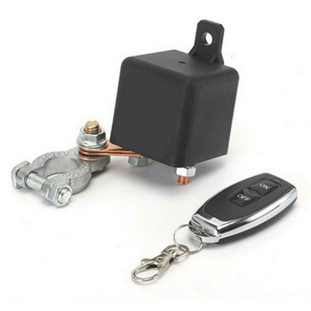 Wireless Remote Control Car Battery Isolator Disconnect Switch Power Cut On/Off