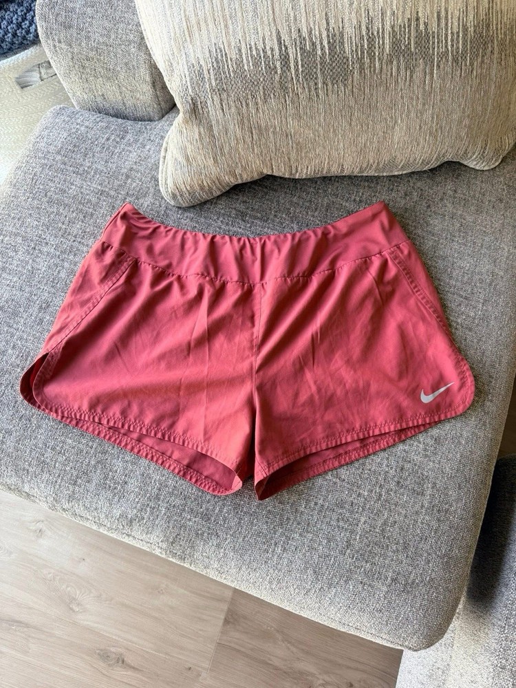 Nike Dri-FIT Women’s Pink Running & Jogging Shorts Lightweight Stretch Regular