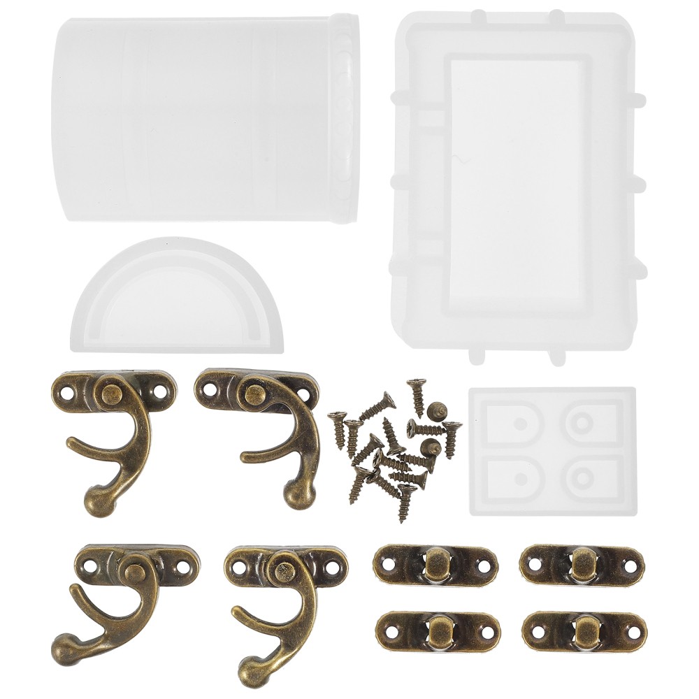 Epoxy Resin Silicone Treasure Chest Mold for Chocolate Crafts