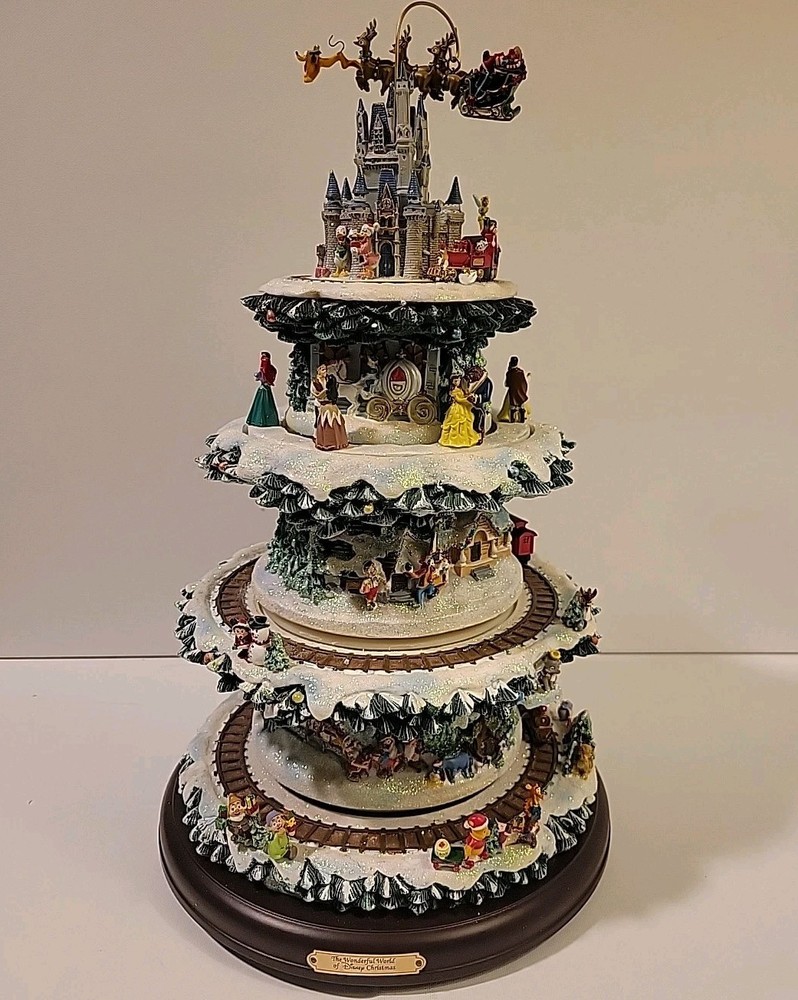 Bradford Exchange Disney Tabletop Christmas Tree: The Wonderful World of Disney