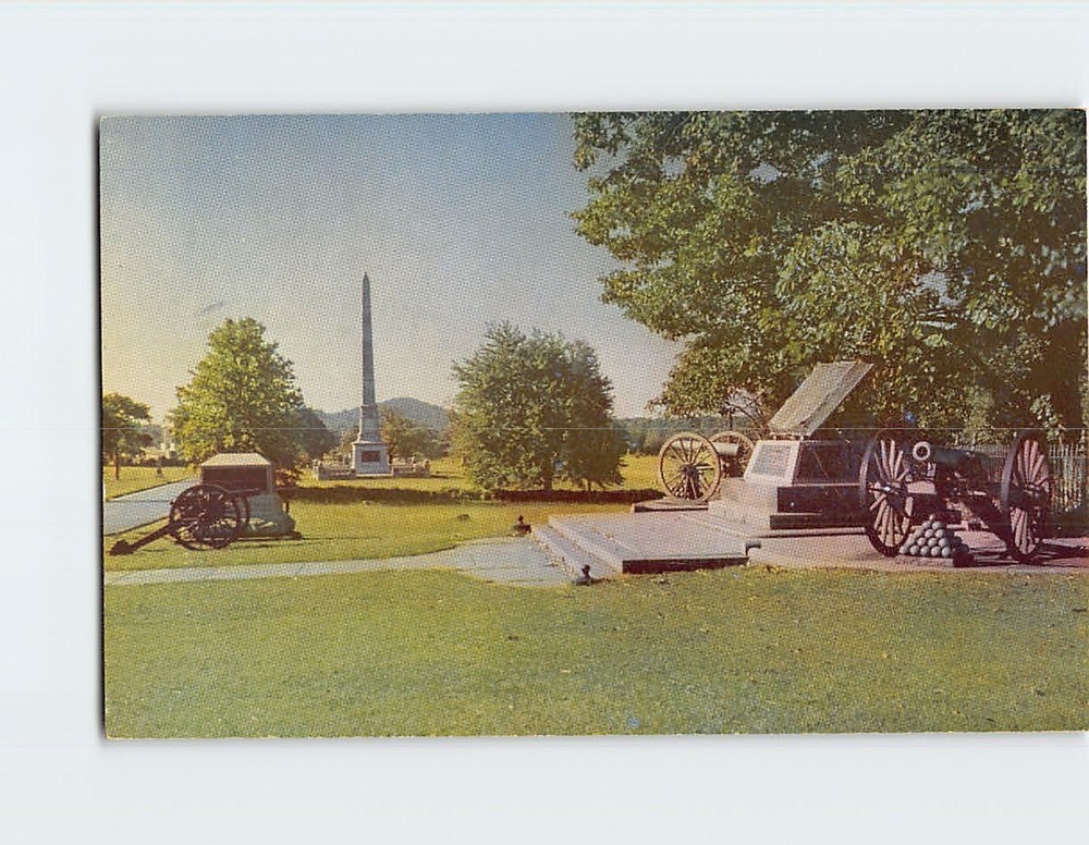 Postcard High Water Mark of the Rebellion Gettysburg Pennsylvania USA