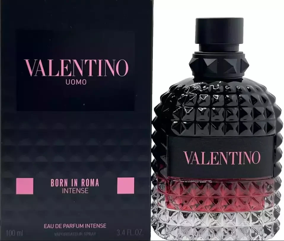 VALENTINO UOMO Born In Roma Intense EDP 3.4 Oz 100ml Men's Fragrance
