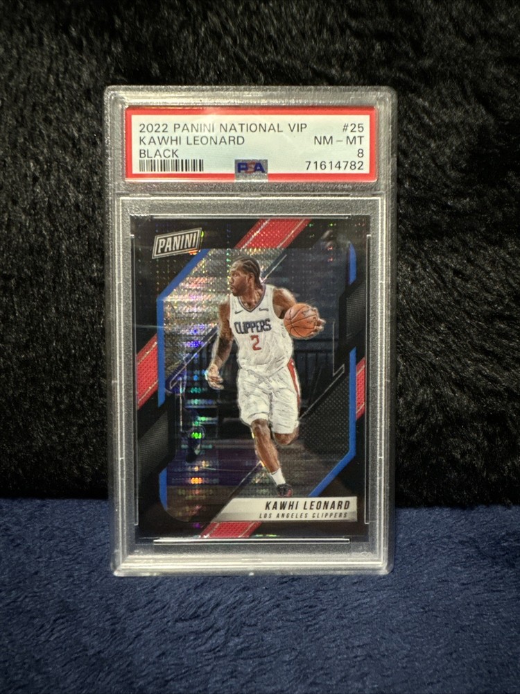 2022 Panini National Bio Kawhi Leonard Black Numbered 2/5 NM-MT 8