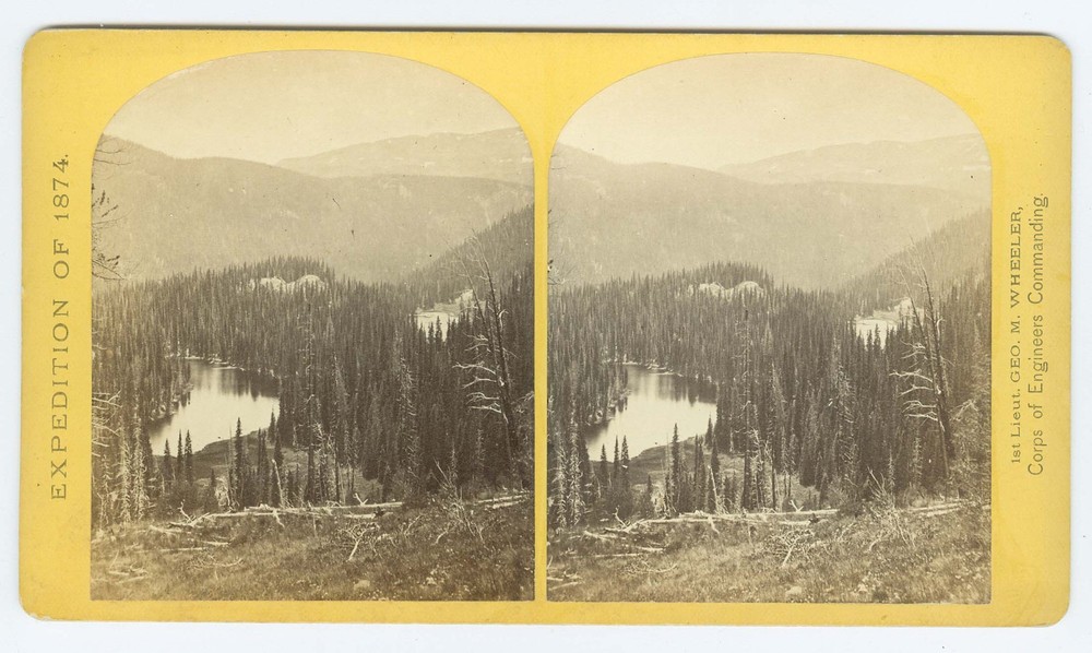 G2486~ COLORADO – Lost Lakes 1874 Stereoview Wheeler Expedition (O’Sullivan)