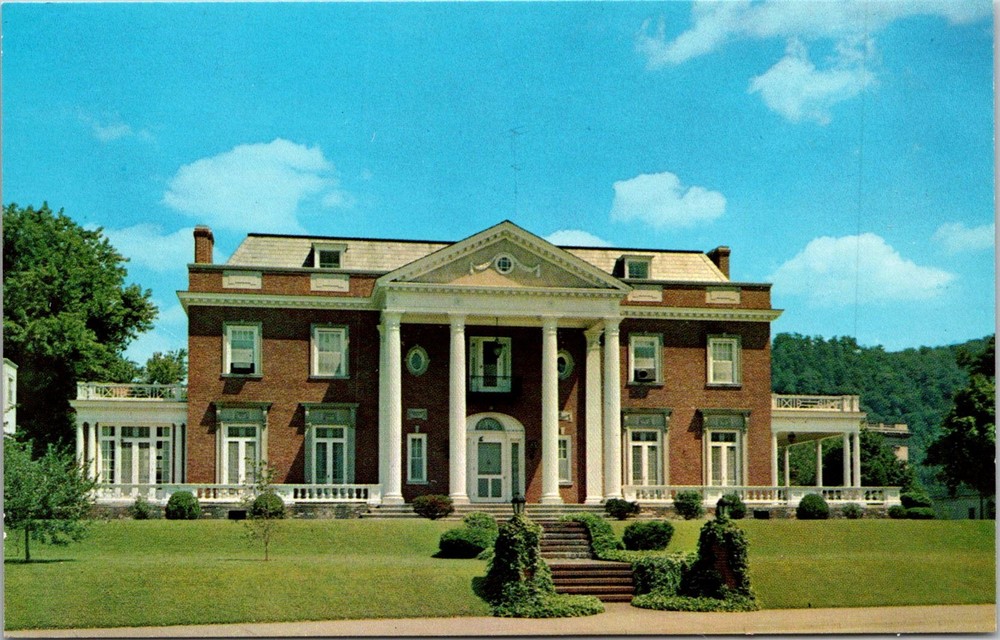 Dr Jim Stamps Postcard Governors Mansion Charleston West Virginia