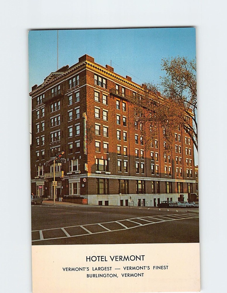 Postcard Hotel Vermont Burlington Vermont USA