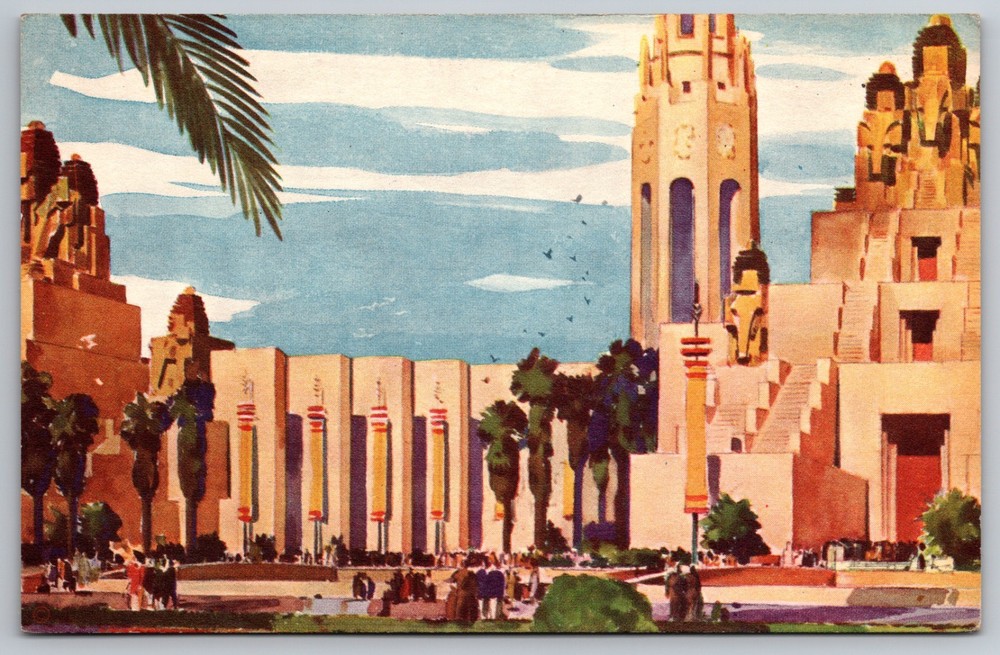 Elephant Towers - Golden Gate International Exposition - California Postcard J
