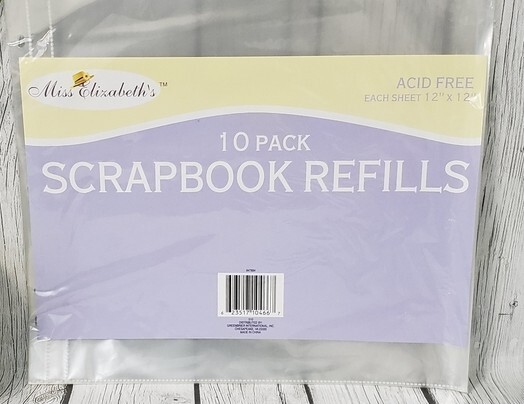 Miss Elizabeths Scrapbook Page Refill Acid Free 12