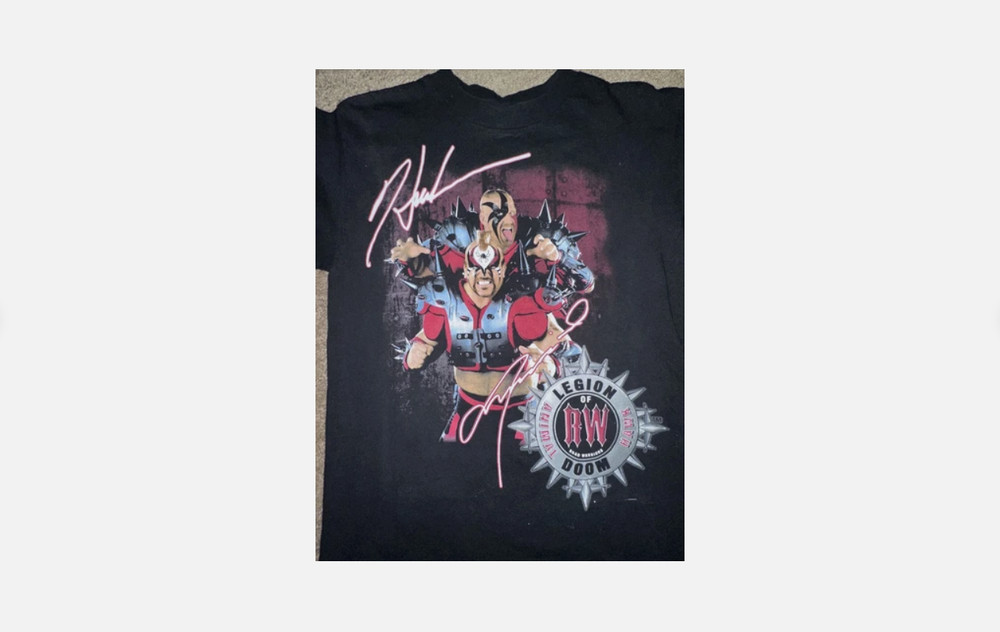 Vtg Legion of Doom Road Warriors Animal Hawk 1997 Men's T-Shirt