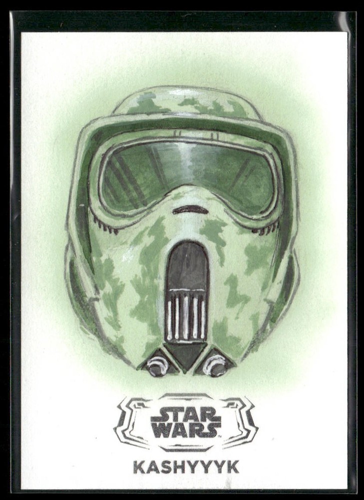 2024 Topps Star Wars Hyperspace Joe Ortiz Joe Ortiz Silver Foil Sketch
