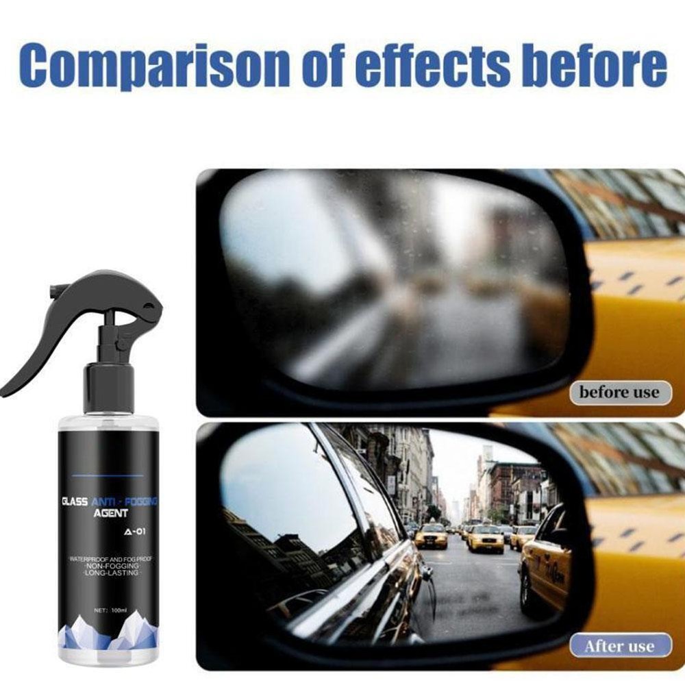 Anti-Fog Car Defogger Glass Cleaner Spray For Automotive Interior Glass^
