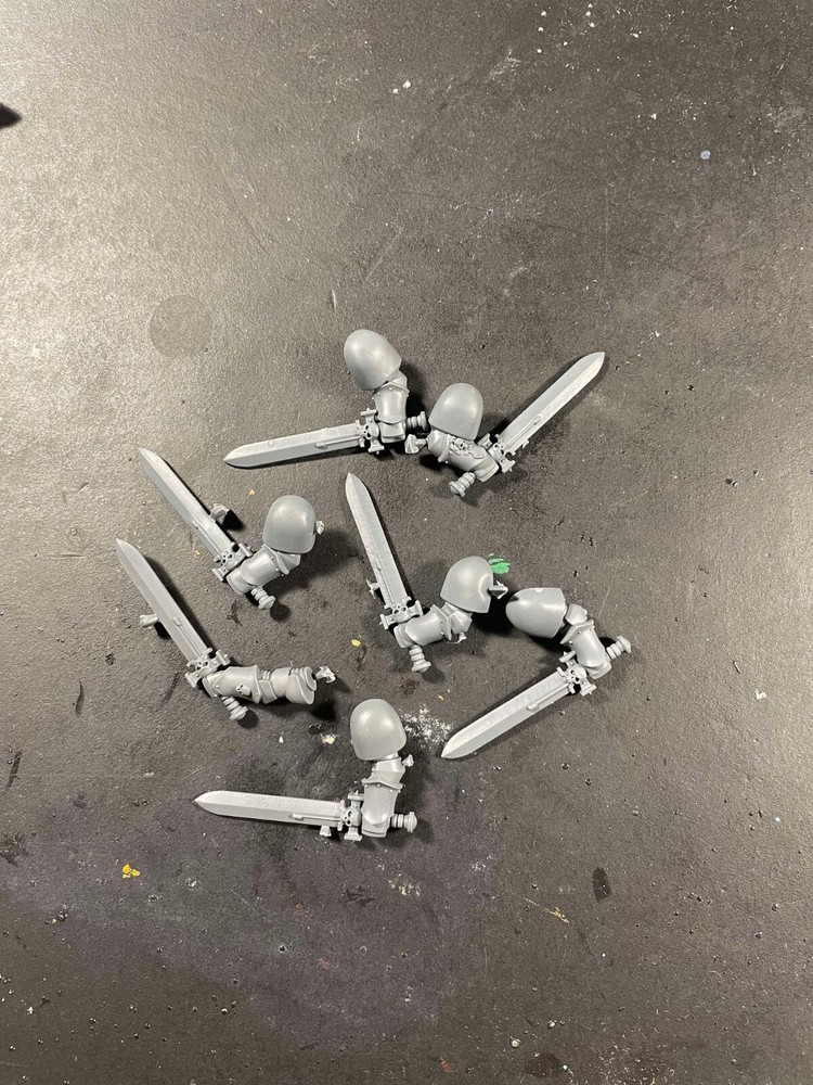 warhammer 40k space marine power sword arm bit (Multi listing)