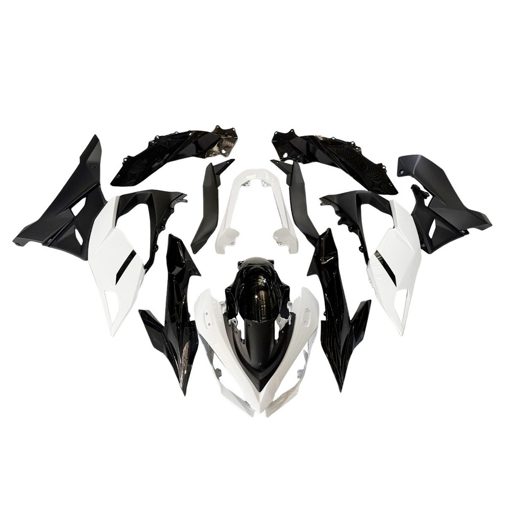ABS Fairings for Kawasaki Z1000SX Ninja 1000 2020-2025 White Black Bodywork Kit