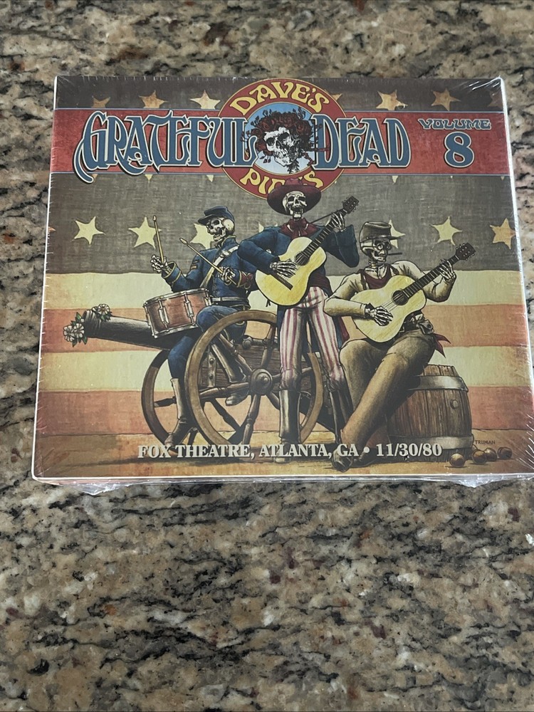 Grateful Dead Daves Picks Vol 8 Fox Theatre Atlanta 11/30/80 3CD Live Concert