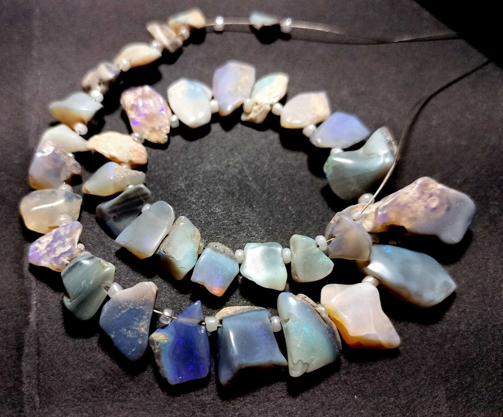 Natural Australian Opal Beads 9.5