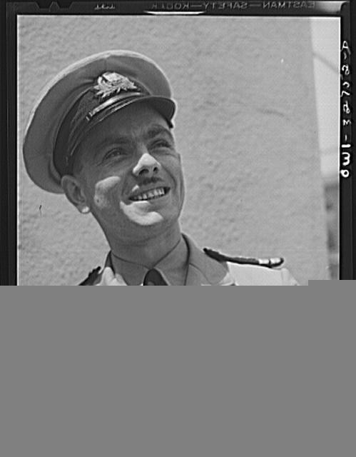 Photo:Oswego New York Polish Naval Officer Visiting 1940s Portrait