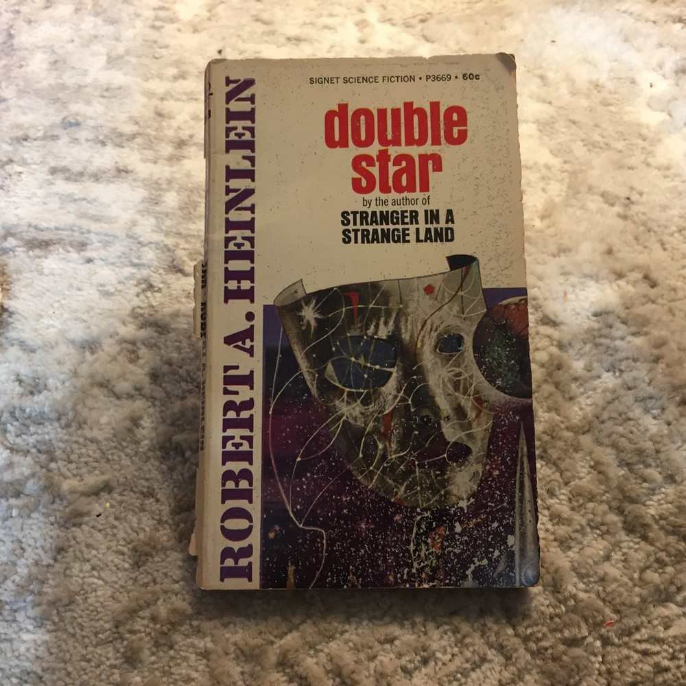 Double Star Science Fiction Paperback Book Robert A. Heinlein Signet Books 1956