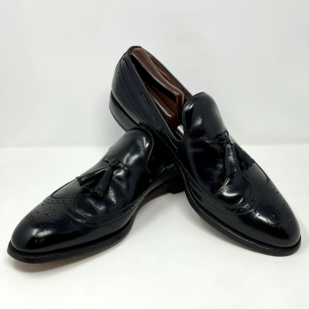Allen Edmonds Men's Berwick Wingtip Tassel Dress Shoes | 12AA Narrow | USA Made