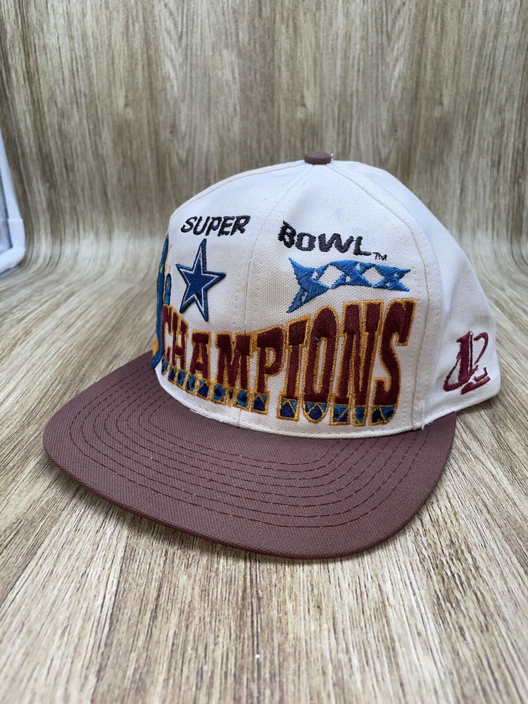 Dallas Cowboys Vintage Super Bowl XXX Champions Cap Logo Athletic NFL