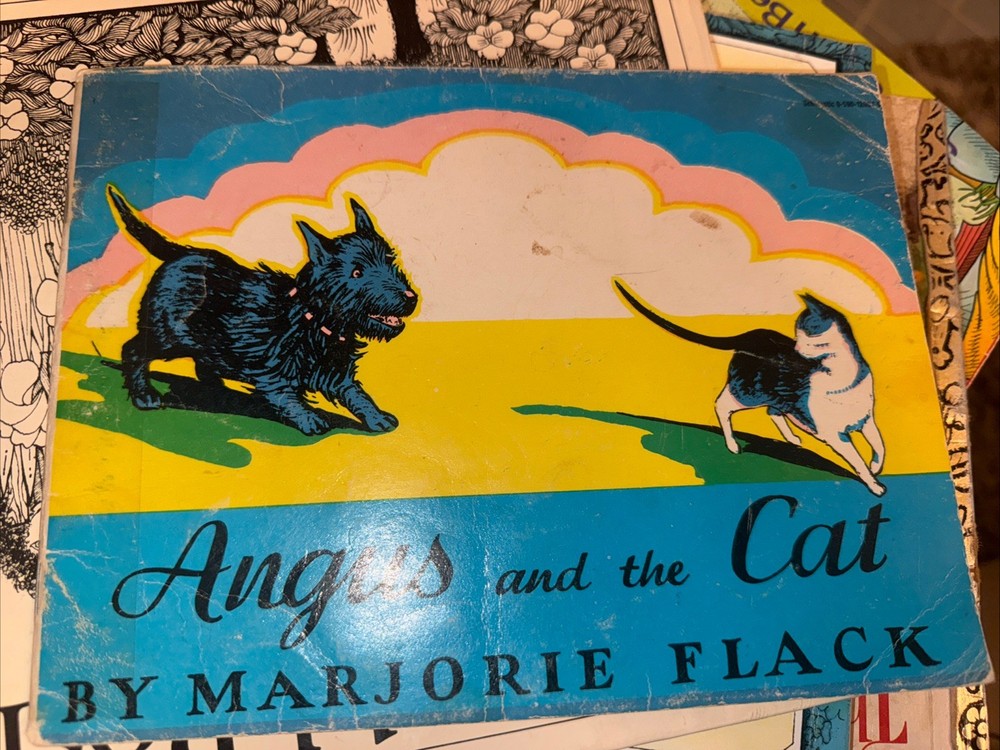 Angus and the Cat by Marjorie Flack 1931, Softcover Children's Book 1931