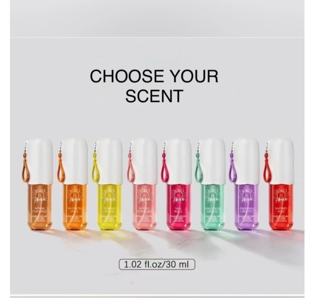 Solo En Ibiza Fragrance Body Mist, Travel Size, Key Chain