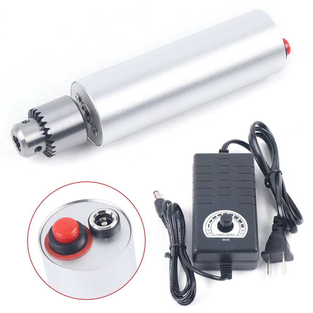 Micro Small Electric Handheld Drill Chuck Mini Drilling Polishing DIY Hand Tool