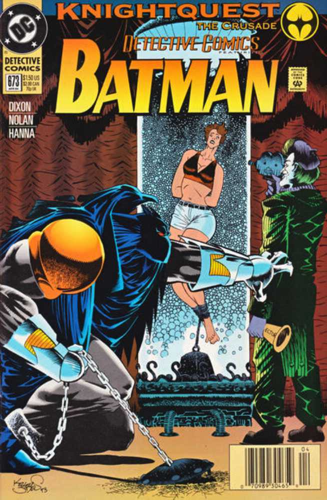 Detective Comics #673 Newsstand Cover (1937-2011) DC Comics